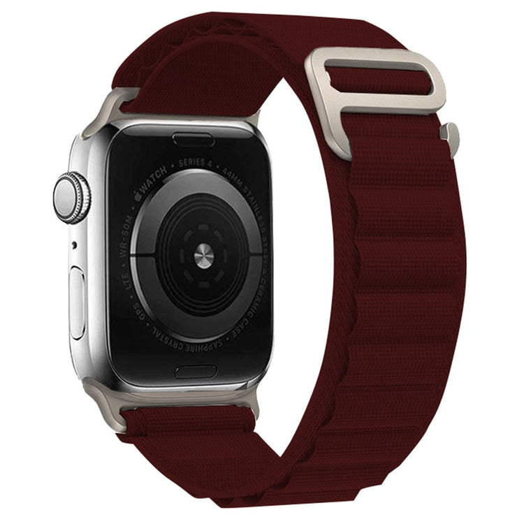 Vildt Fint Nylon Universal Rem passer til Apple Smartwatch - Rød#serie_13