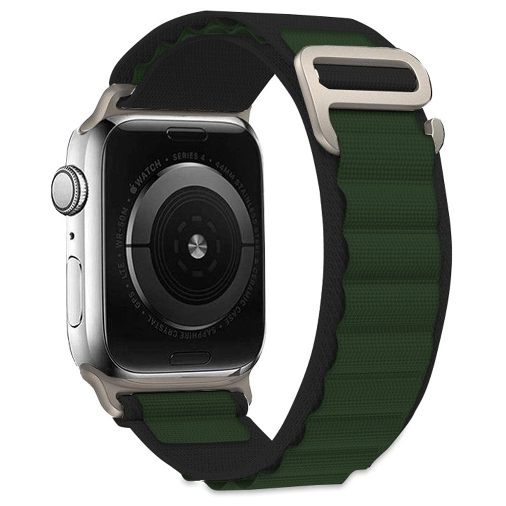 Vildt Fint Nylon Universal Rem passer til Apple Smartwatch - Grøn#serie_15