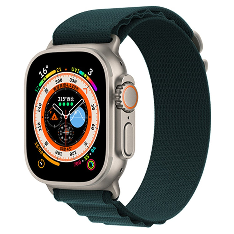 Vildt Fint Nylon Universal Rem passer til Apple Smartwatch - Grøn#serie_17