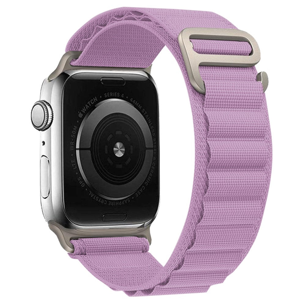 Vildt Fint Nylon Universal Rem passer til Apple Smartwatch - Lilla#serie_19
