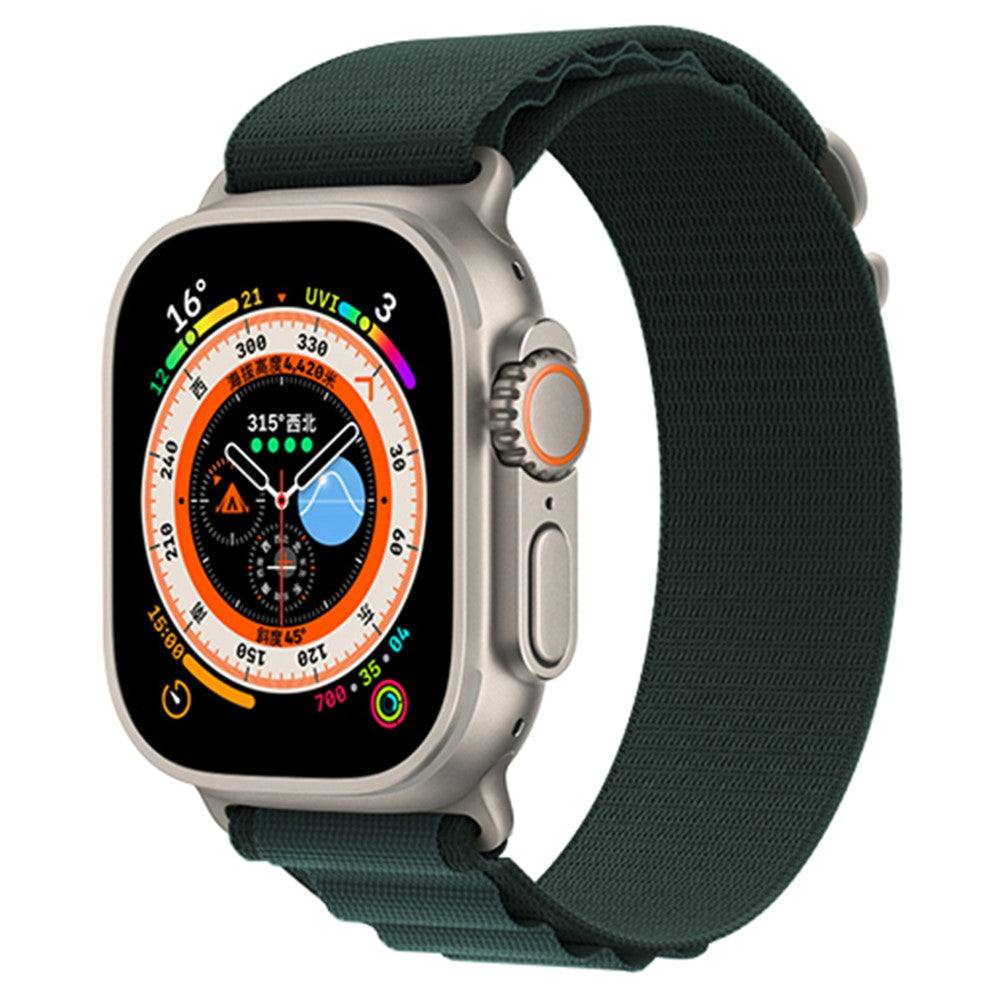 Vildt Fint Nylon Universal Rem passer til Apple Smartwatch - Grøn#serie_24