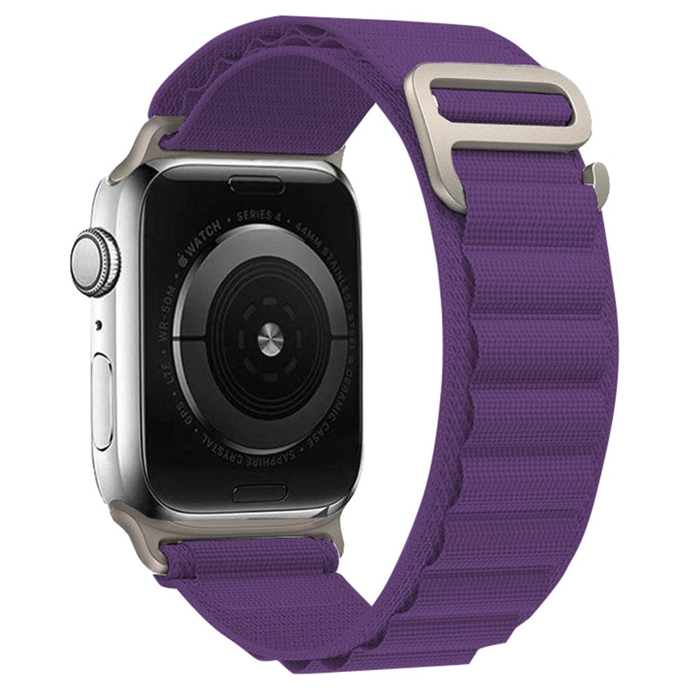 Vildt Fint Nylon Universal Rem passer til Apple Smartwatch - Lilla#serie_25