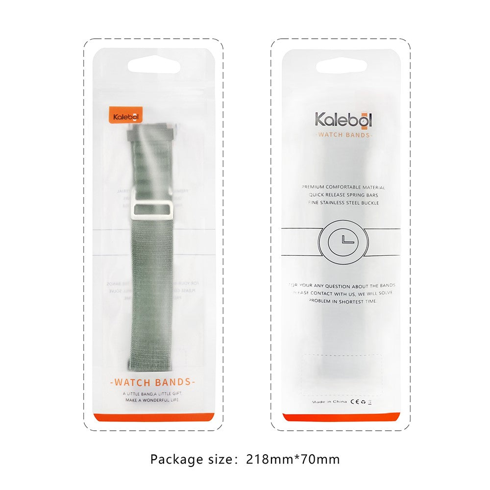 KALEBOL KLB-GSNL-001 Xiaomi Smart Band 8 Watch Strap Alpine Wrist Band with Watch Case - Black#serie_3