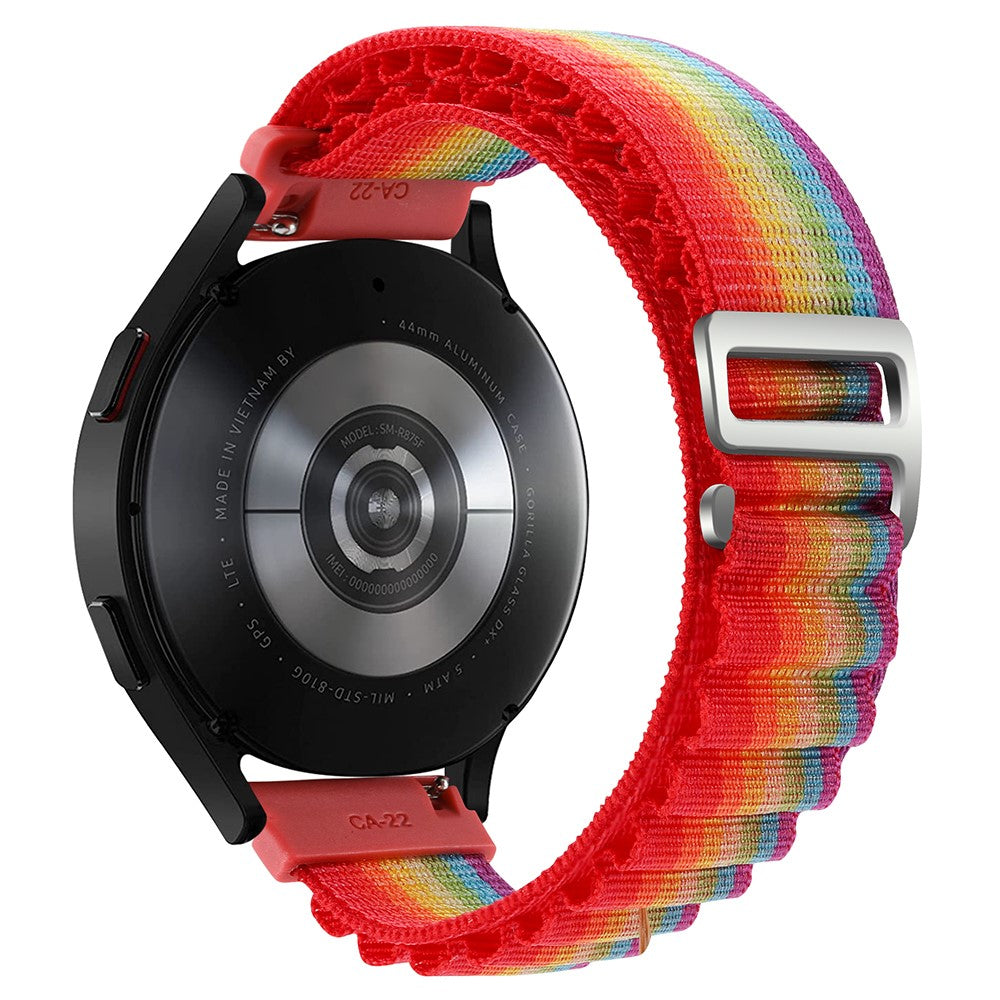 Meget Holdbart Nylon Universal Rem passer til Smartwatch - Flerfarvet#serie_3