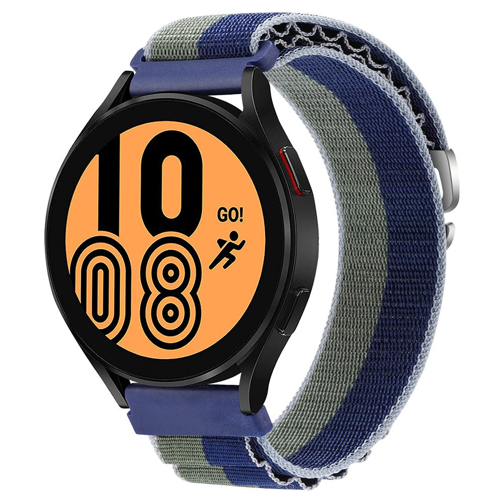 Meget Holdbart Nylon Universal Rem passer til Smartwatch - Grøn#serie_13
