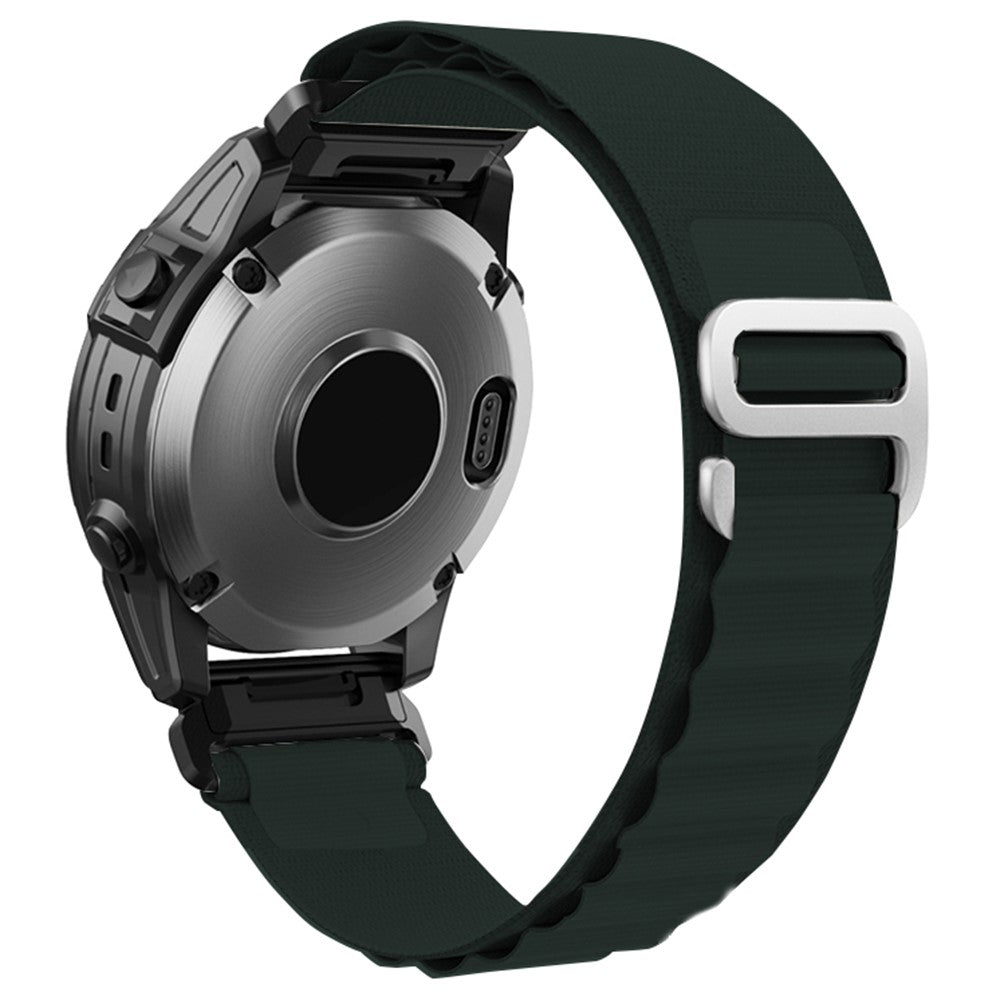Helt Vildt Fantastisk Nylon Universal Rem passer til Garmin Smartwatch - Grøn#serie_21