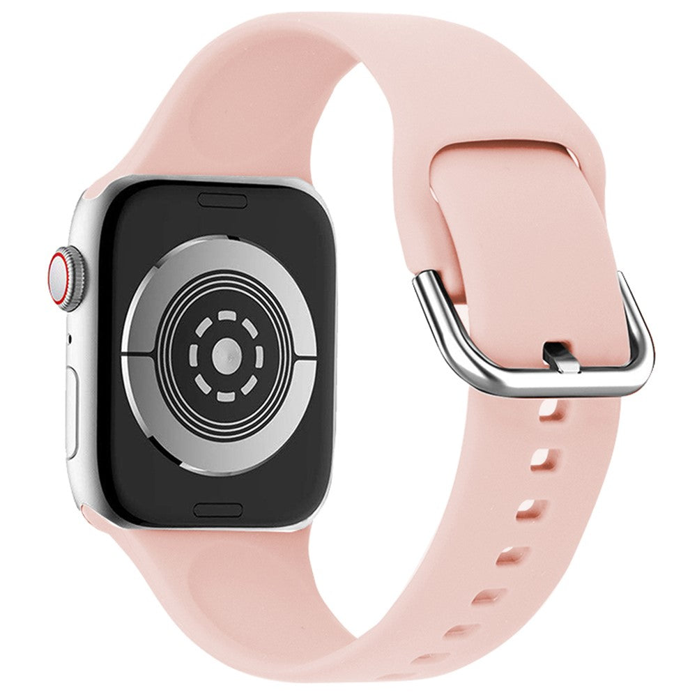 Mega Fint Silikone Universal Rem passer til Apple Smartwatch - Pink#serie_3