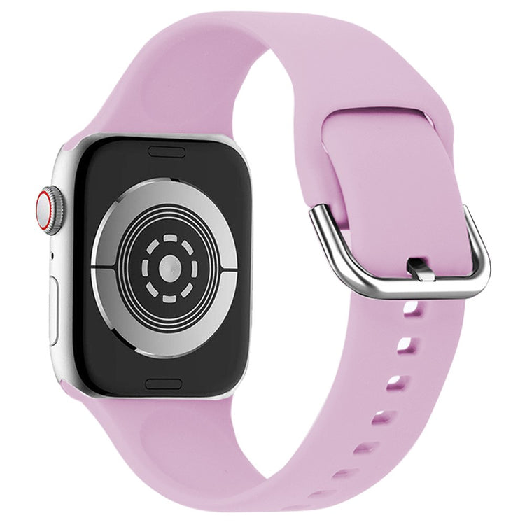 Mega Fint Silikone Universal Rem passer til Apple Smartwatch - Lilla#serie_13
