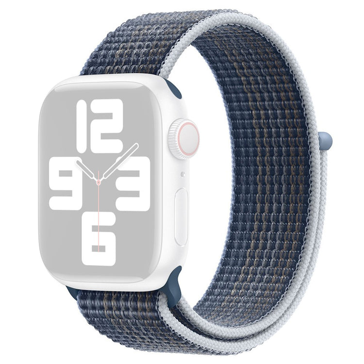 Super Smuk Nylon Universal Rem passer til Apple Smartwatch - Blå#serie_3