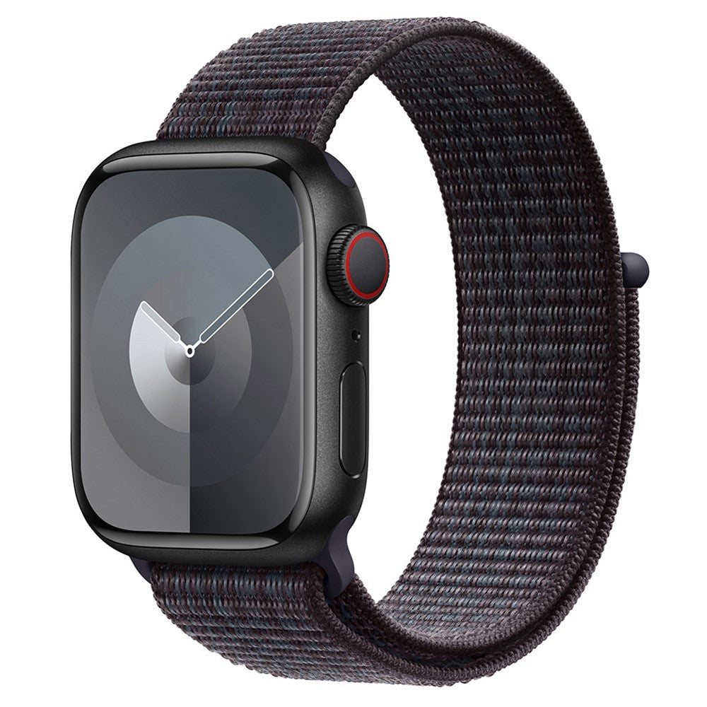 Super Smuk Nylon Universal Rem passer til Apple Smartwatch - Blå#serie_4