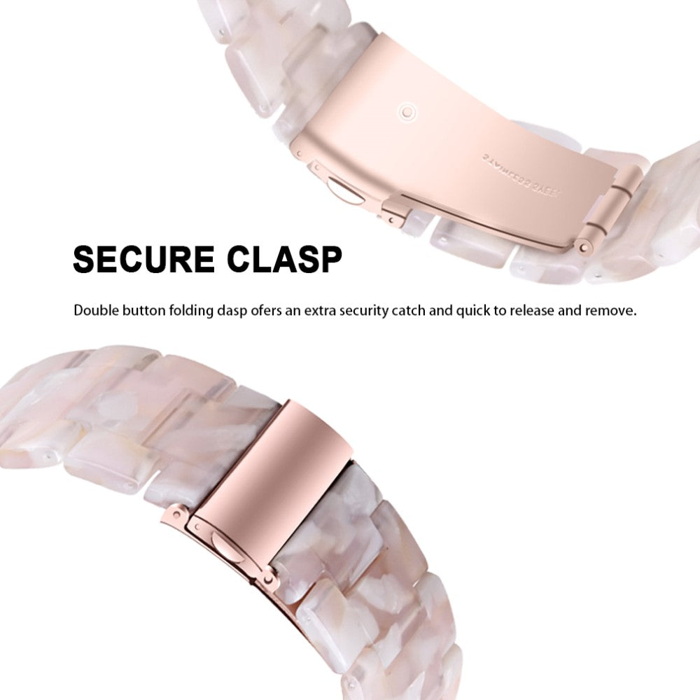 Holdbart Plastik Rem passer til Withings Steel HR (40mm) - Pink#serie_8