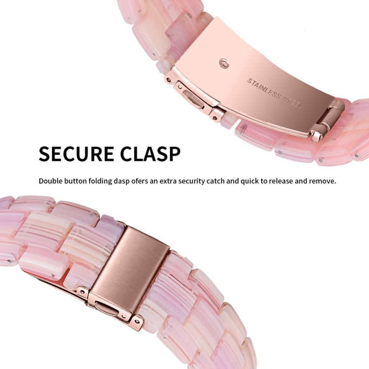 Vildt Slidstærk Plastik Rem passer til Withings Steel HR (40mm) - Pink#serie_12