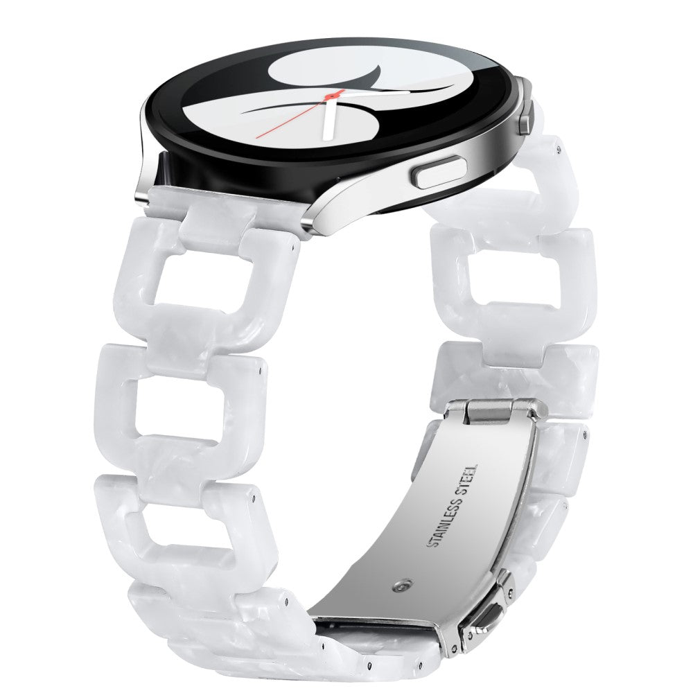 Incredibly Strong Amazfit Youth 1 Plastic Strap - White#serie_13