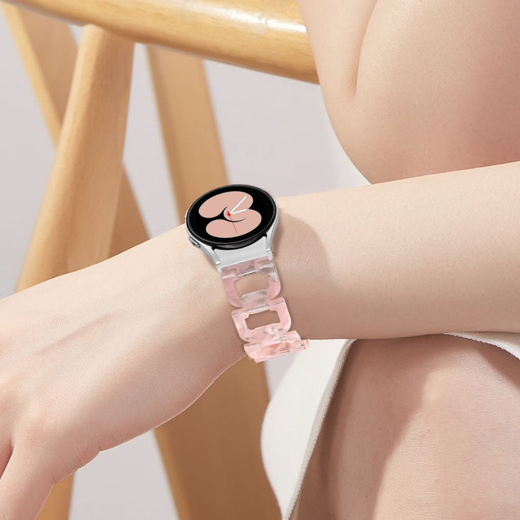 Very Elegant Samsung Smartwatch Plastic Universel Strap - Pink#serie_11