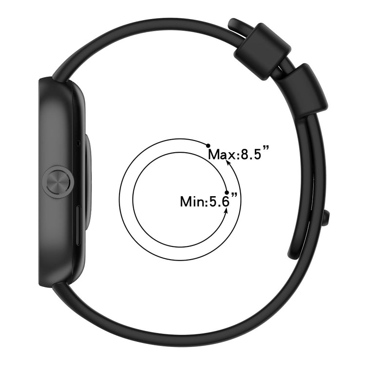 Xiaomi Redmi Watch 4 / Xiaomi Smart Band 8 Pro Silicone Universel Strap - White#serie_3