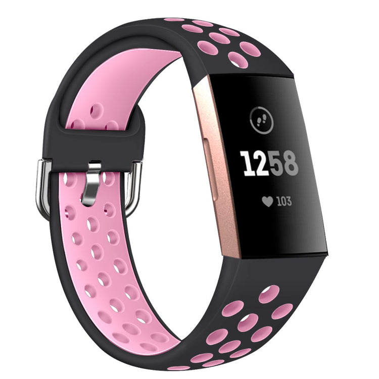 Fitbit Charge 3 / Fitbit Charge 4 Silicone Universel Strap - Pink#serie_6