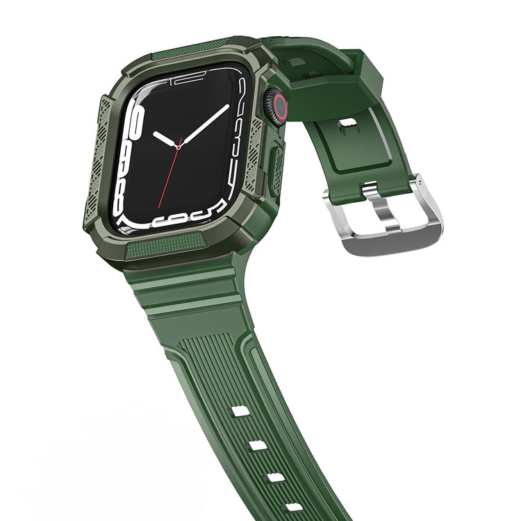 Very Fashionable Apple Smartwatch Silicone Universel Strap - Green#serie_8