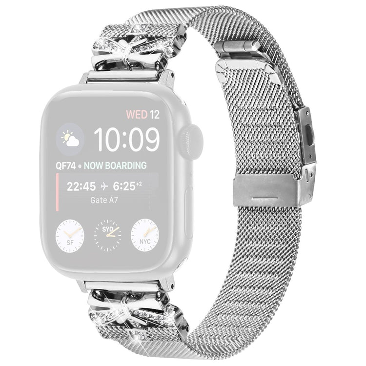 Absolutely Tough Apple Smartwatch Metal Universel Strap - Silver#serie_335