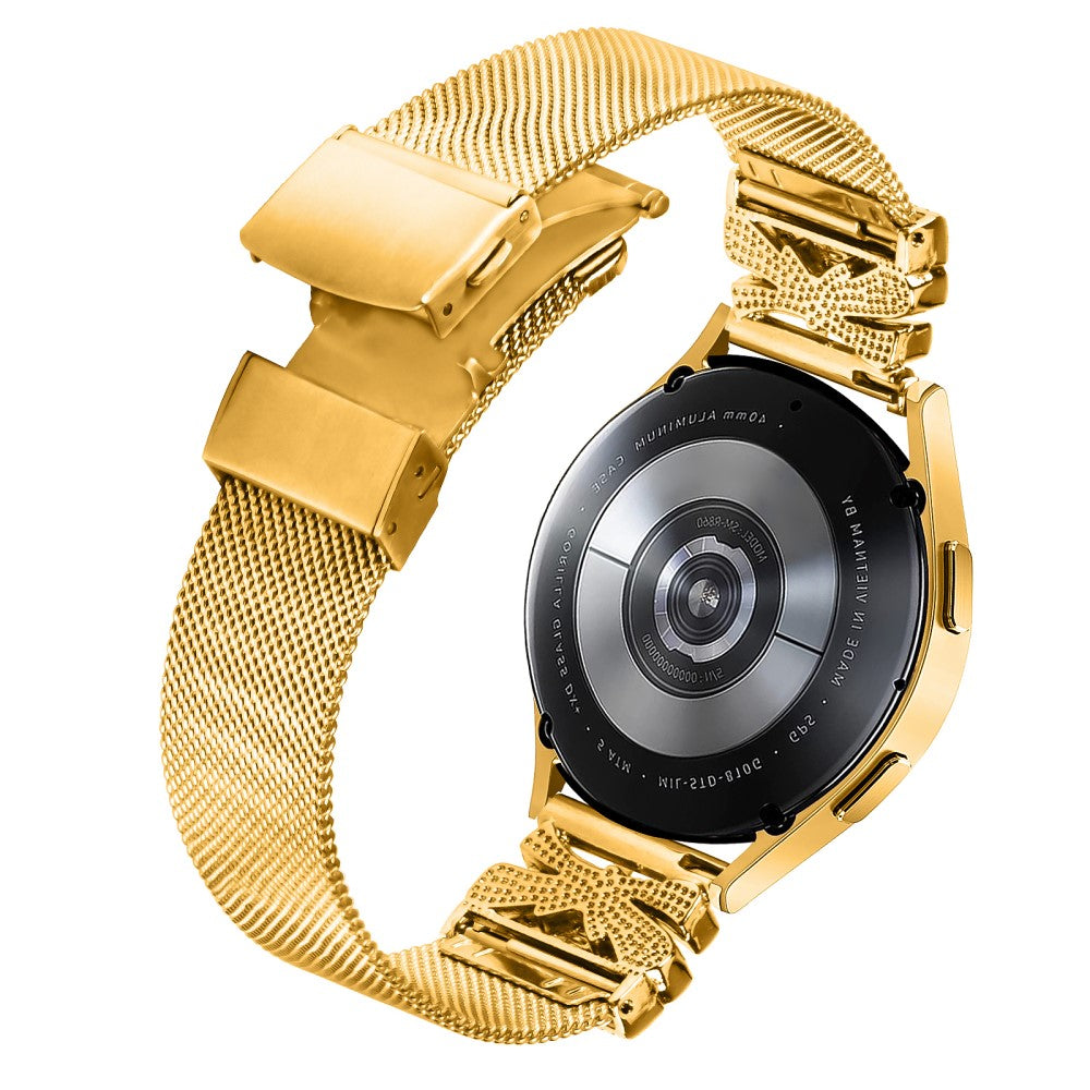 TicWatch 2 / TicWatch E Metal And Rhinestone Universel Strap - Gold#serie_1