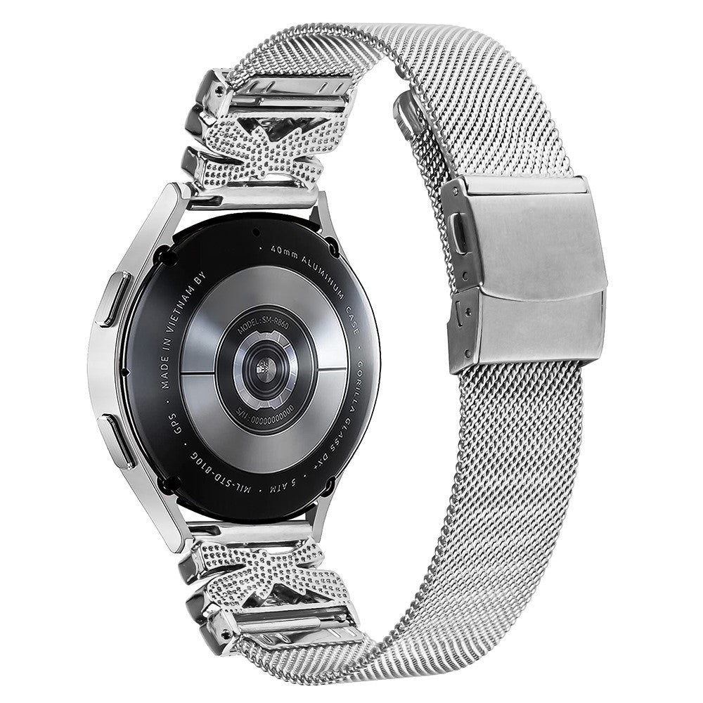 Garmin Vivomove Trend / Garmin Venu Sq 2 Metal Universel Strap - Silver#serie_9