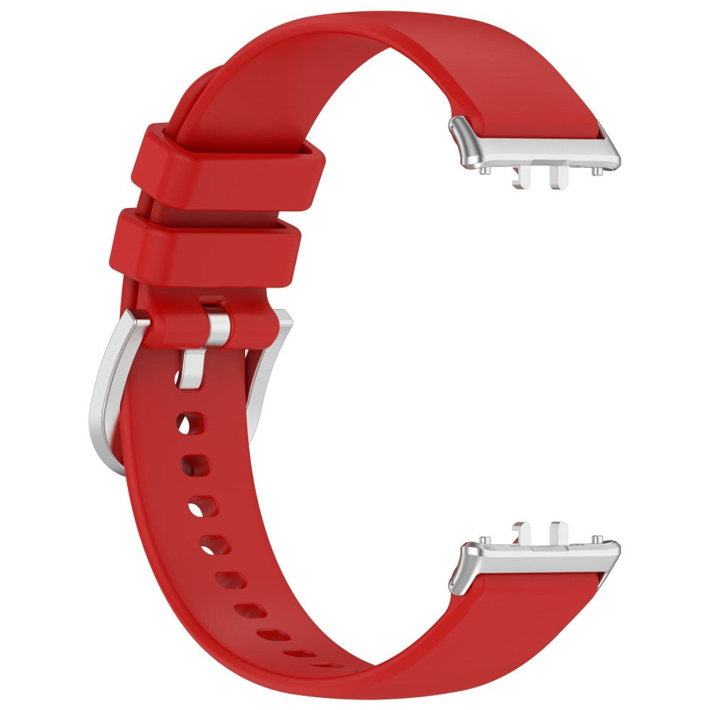 Very Comfortable Samsung Galaxy Fit 3 Silicone Strap - Red#serie_4