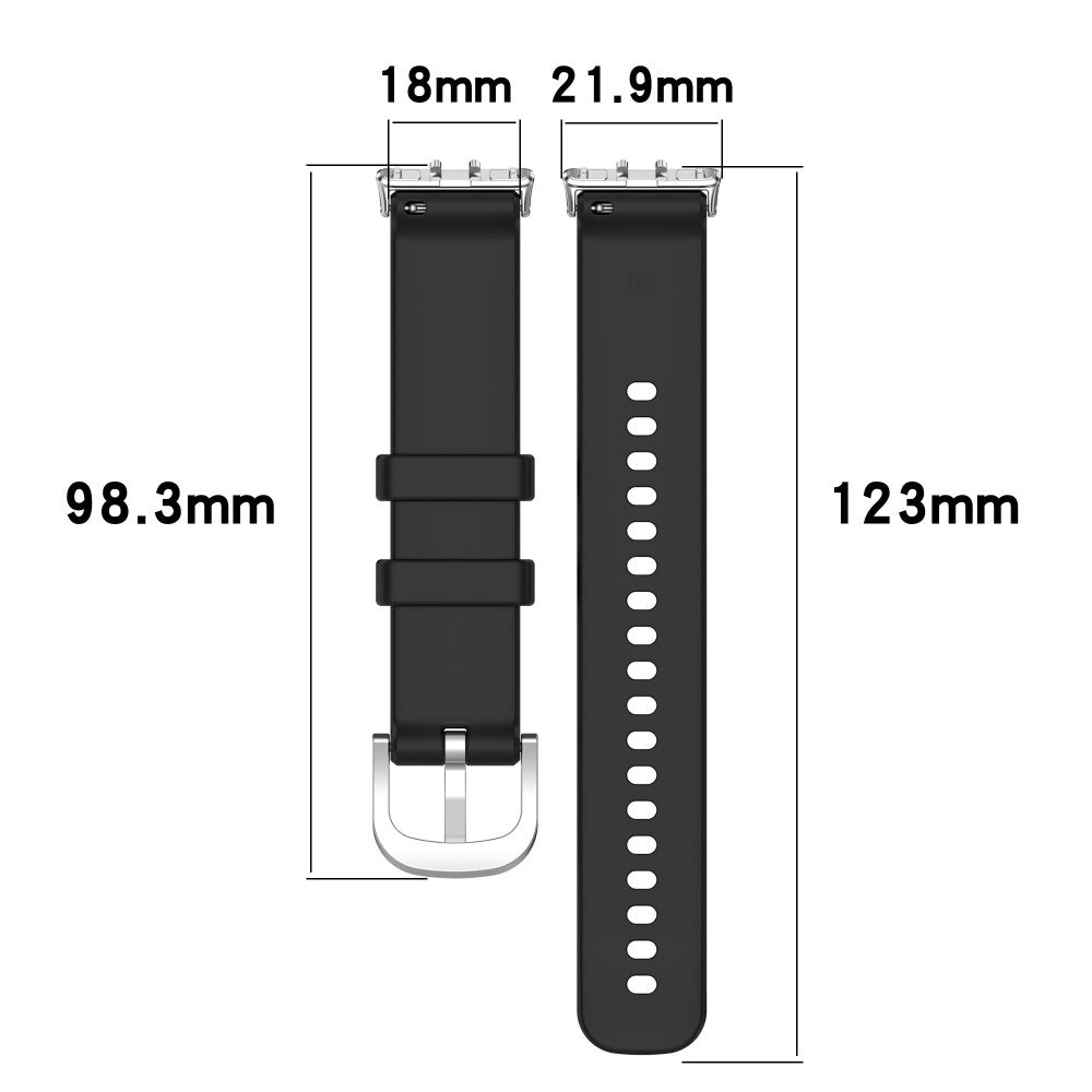 Very Comfortable Samsung Galaxy Fit 3 Silicone Strap - White#serie_10