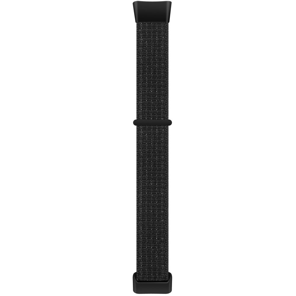 Fitbit Charge 5 / Fitbit Charge 6 Nylon Universel Strap - Black#serie_15