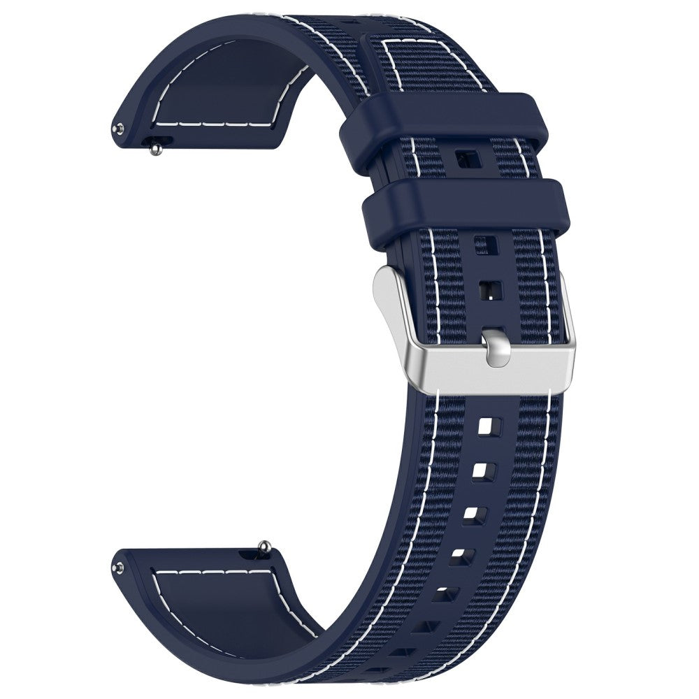 Mega Sweet Smartwatch Silicone And Nylon Universel Strap - Blue#serie_3