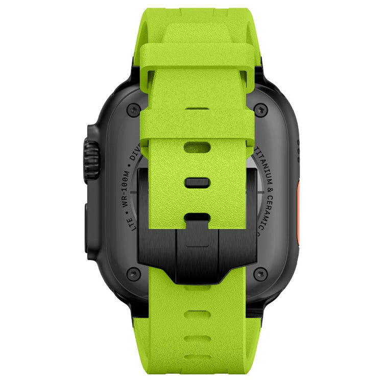 Absolutely Neat Apple Smartwatch Silicone Universel Strap - Green#serie_3