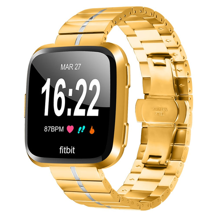 Mega Good Fitbit Smartwatch Metal Universel Strap - Gold#serie_3