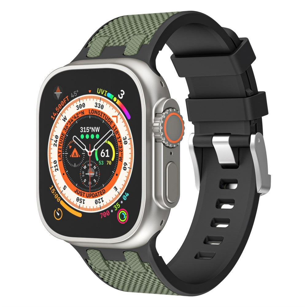 Super Neat Apple Smartwatch Silicone Universel Strap - Green#serie_4