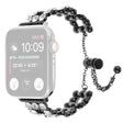 Hieno Apple Smartwatch Metalli Ja Strassit Yleinen Ranneke