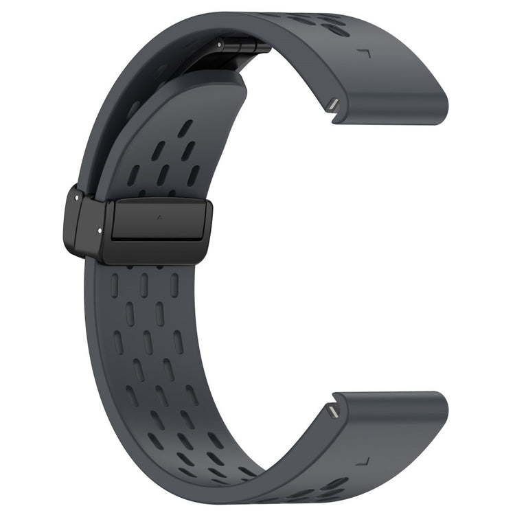 Very Nice Garmin Smartwatch Silicone Universel Strap - Silver#serie_10