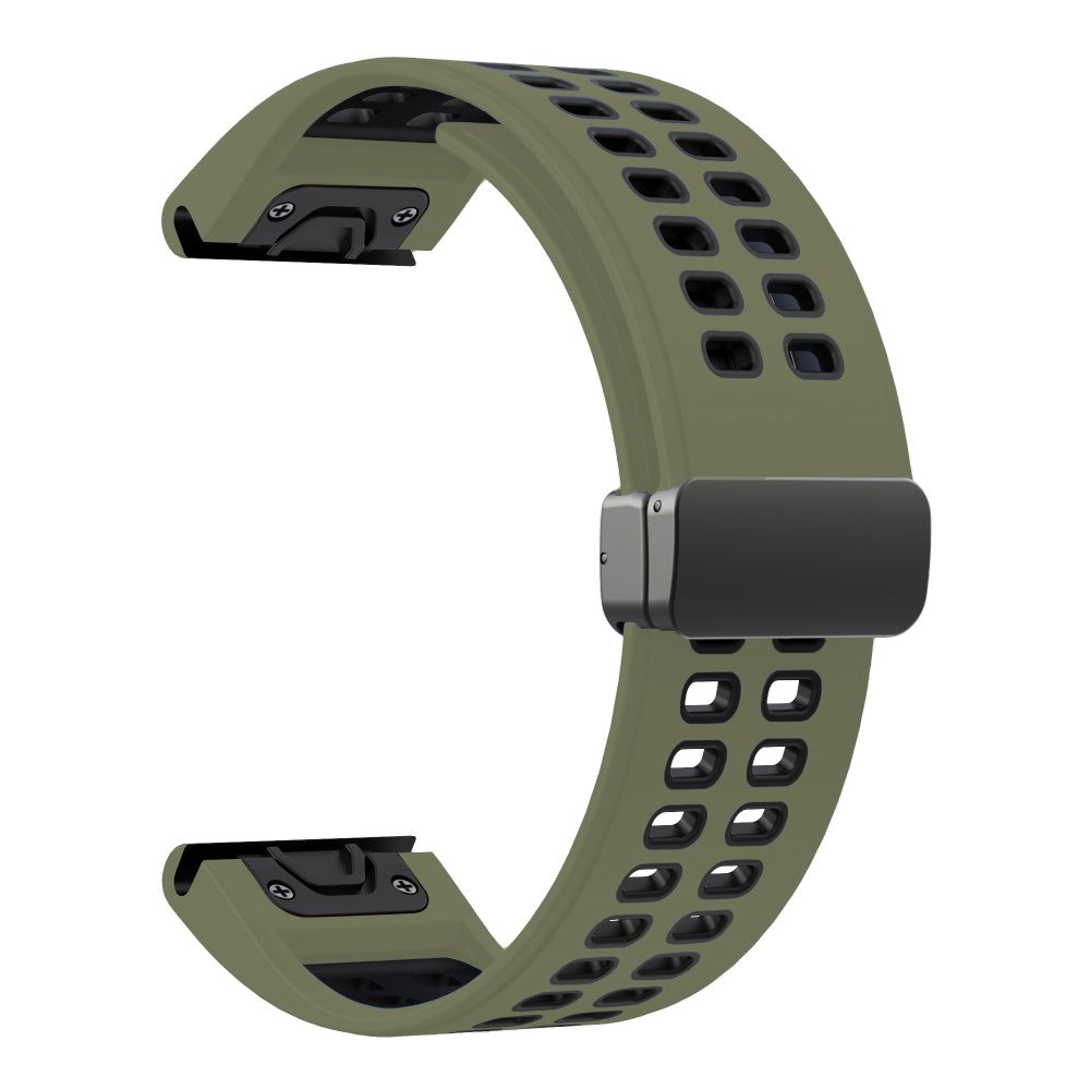 Very Nice Garmin Smartwatch Silicone Universel Strap - Green#serie_7