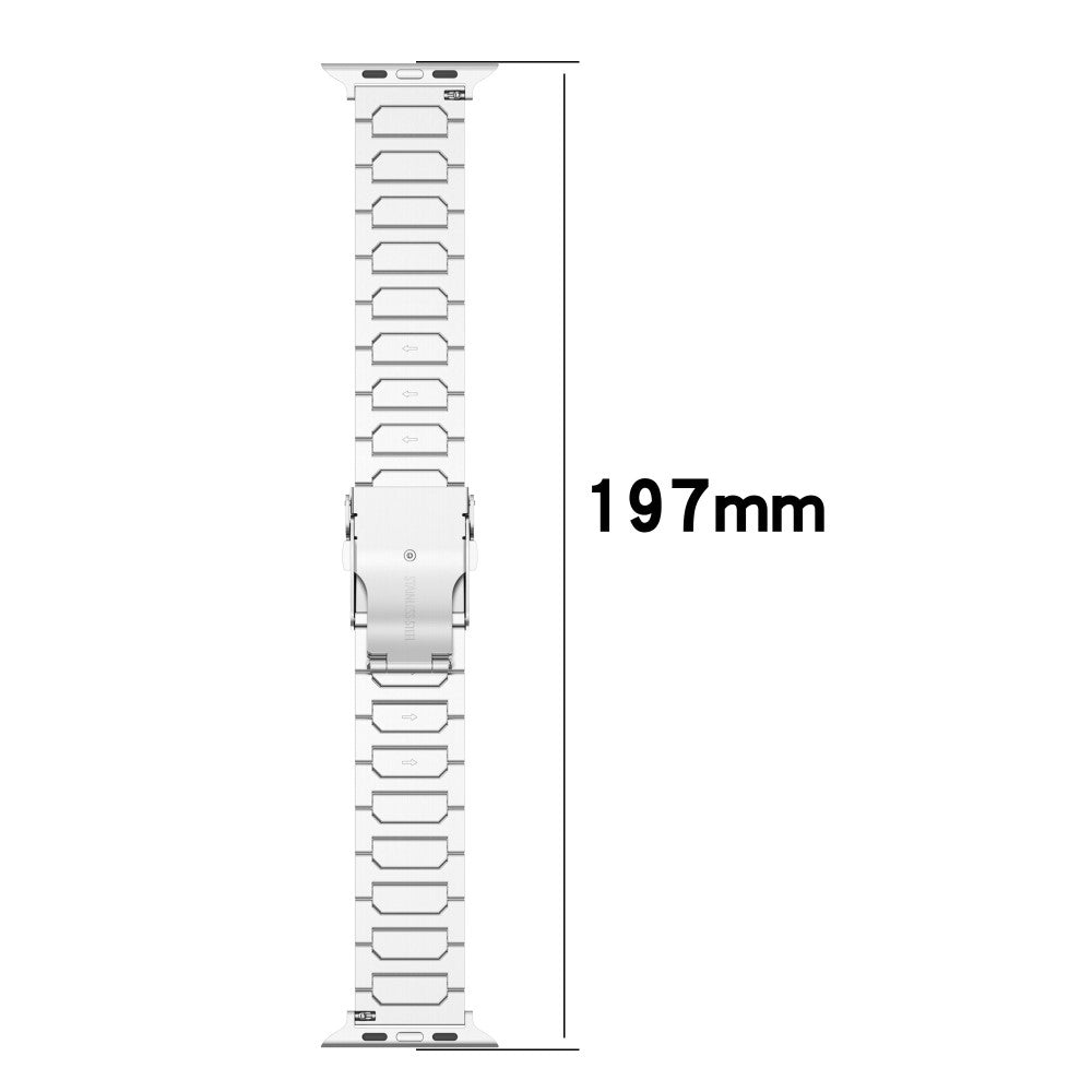 Incredibly Tough Apple Smartwatch Metal Universel Strap - Silver#serie_4