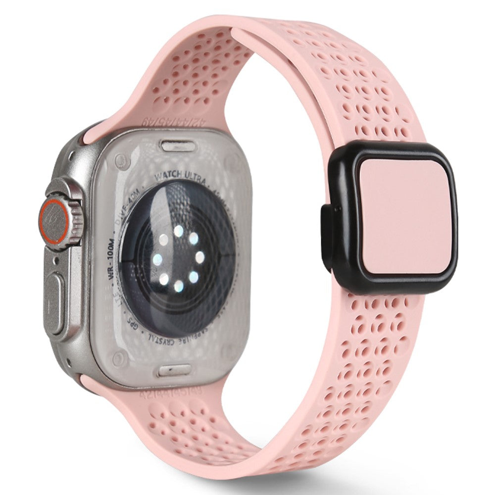 Comfortable Apple Smartwatch Silicone Universel Strap - Pink#serie_9