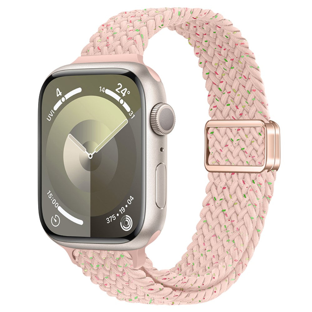 Super Fantastic Apple Smartwatch Nylon Universel Strap - Pink#serie_16