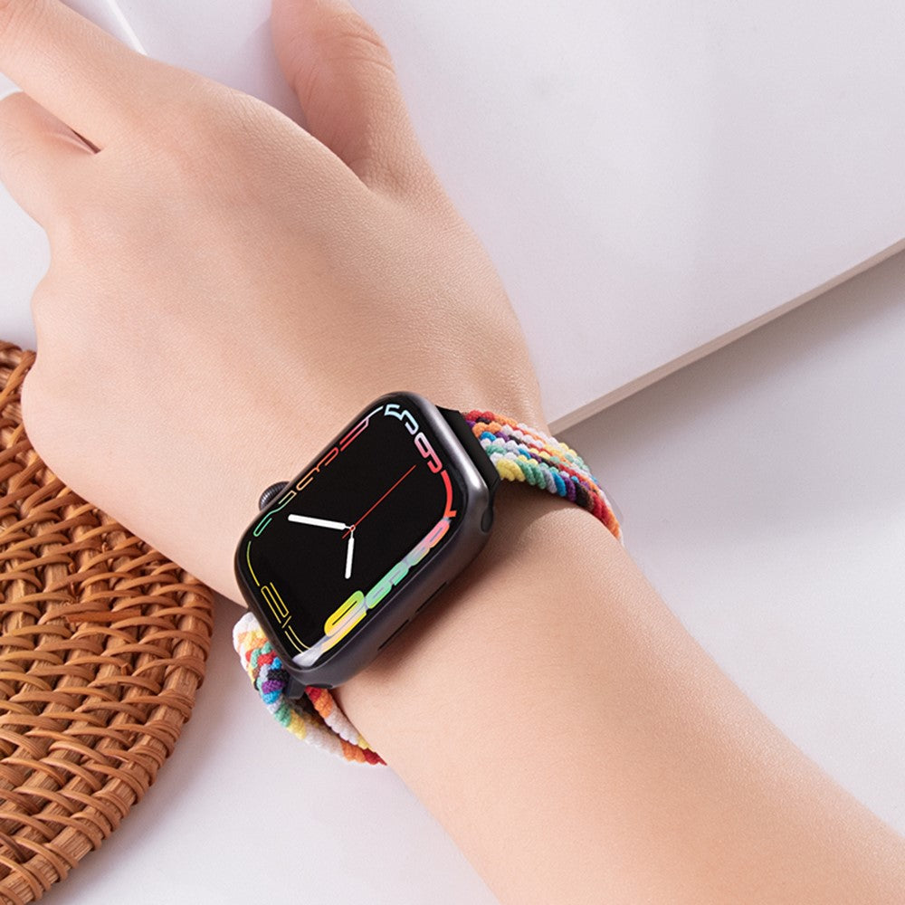 Super Good Apple Smartwatch Nylon Universel Strap - Multicolor#serie_7