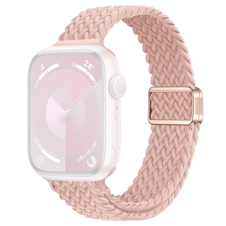 Incredibly Pleasant Apple Smartwatch Nylon Universel Strap - Pink#serie_15