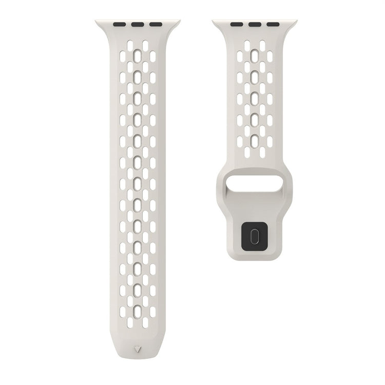 Lovely Apple Smartwatch Silicone Universel Strap - White#serie_6