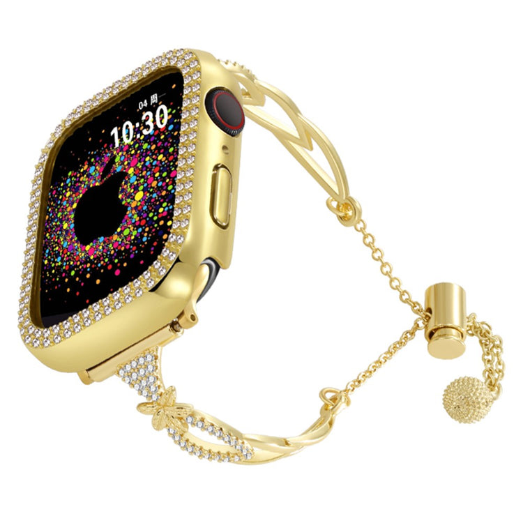 Eminent Apple Smartwatch Rhinestone Universel Strap - Gold#serie_2