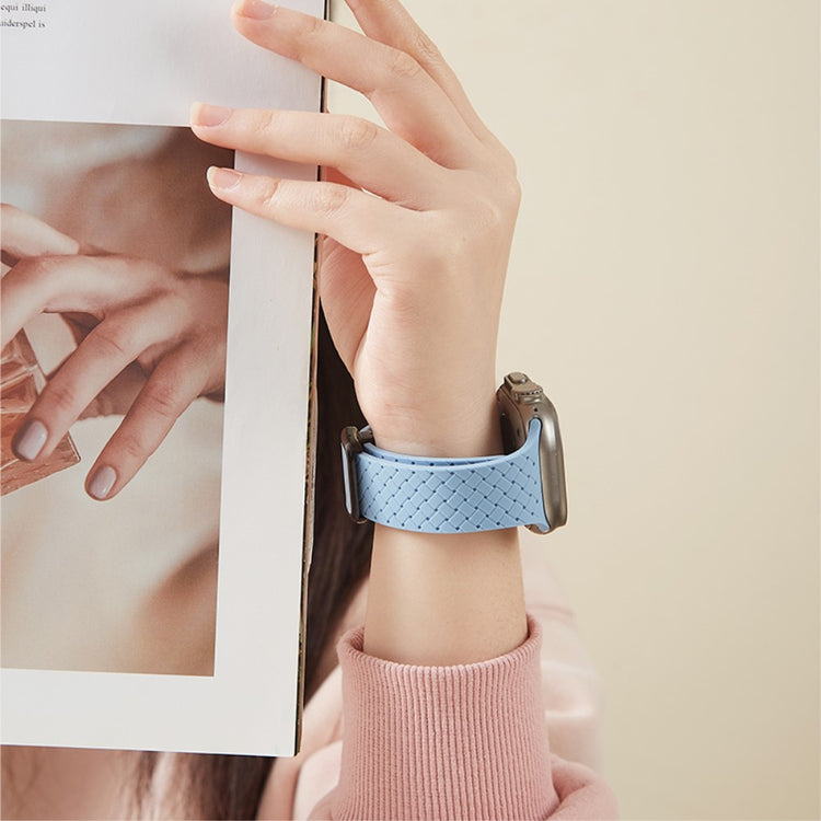 Lovely Apple Smartwatch Silicone Universel Strap - Blue#serie_2