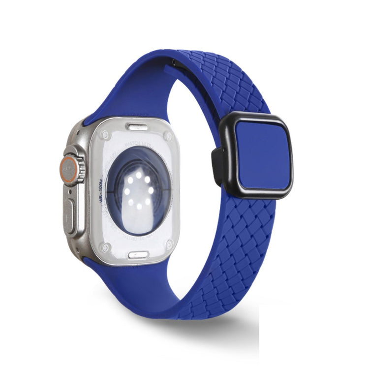 Comfortable Apple Smartwatch Silicone Universel Strap - Blue#serie_21