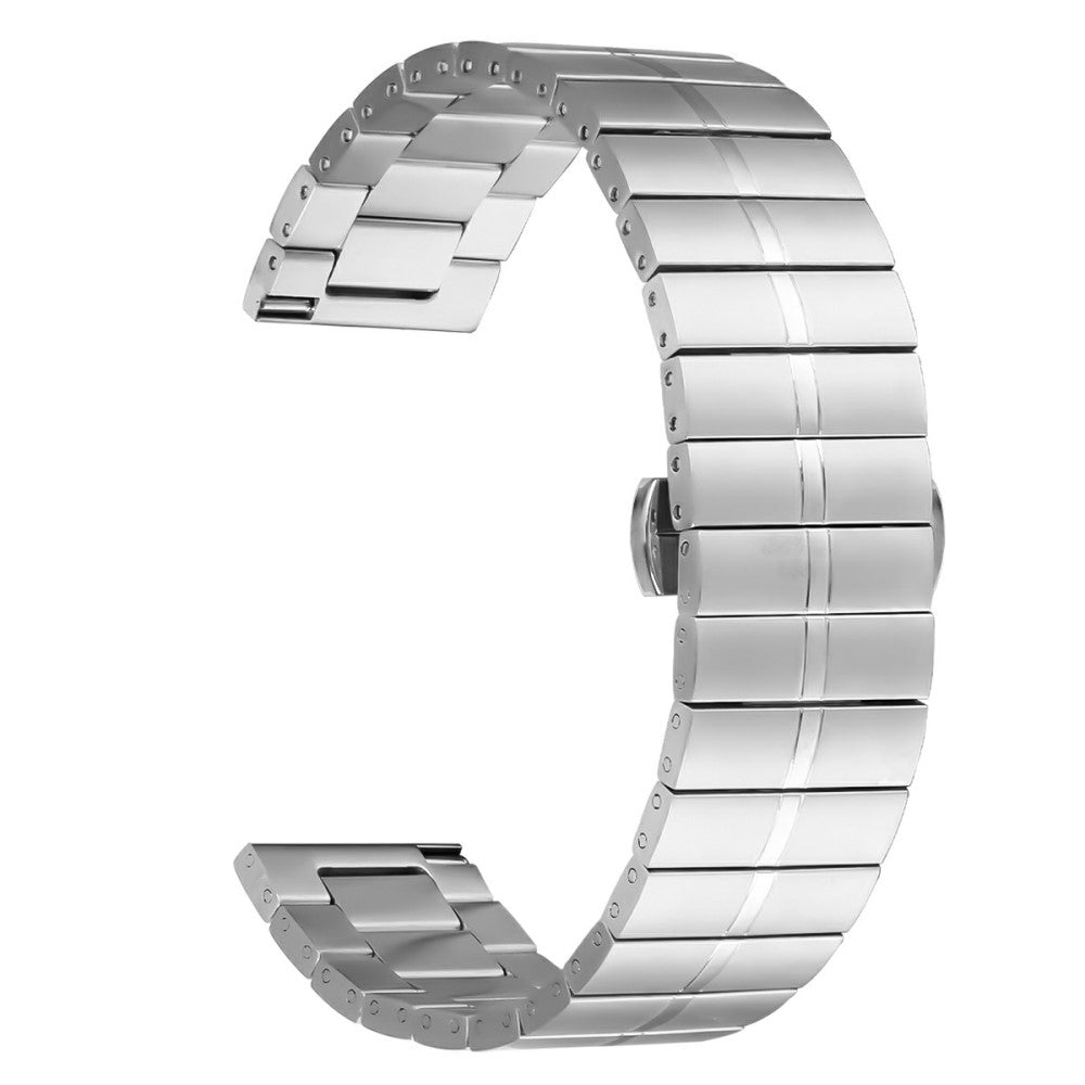 Watch Strap for Xiaomi Watch Color 2 Stainless Steel Wrist Bracelet with Buckle - Silver#serie_006