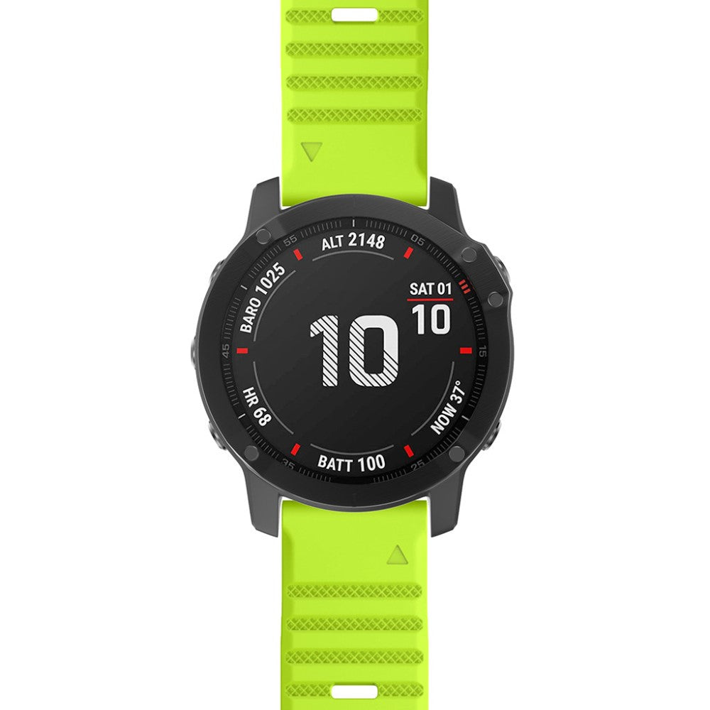 Super Nice Garmin Smartwatch Silicone Universel Strap - Green#serie_10