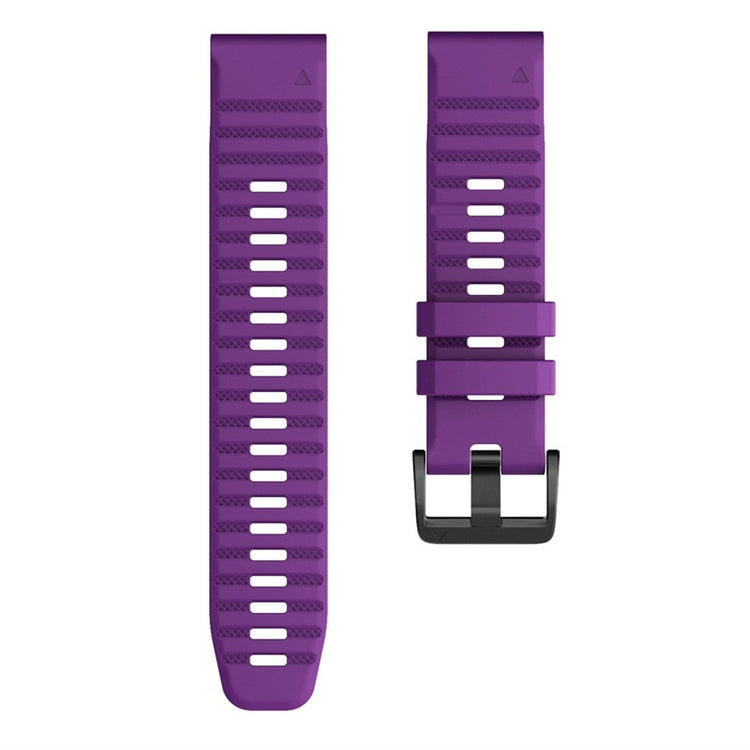 Very Delightful Garmin Smartwatch Silicone Universel Strap - Purple#serie_15