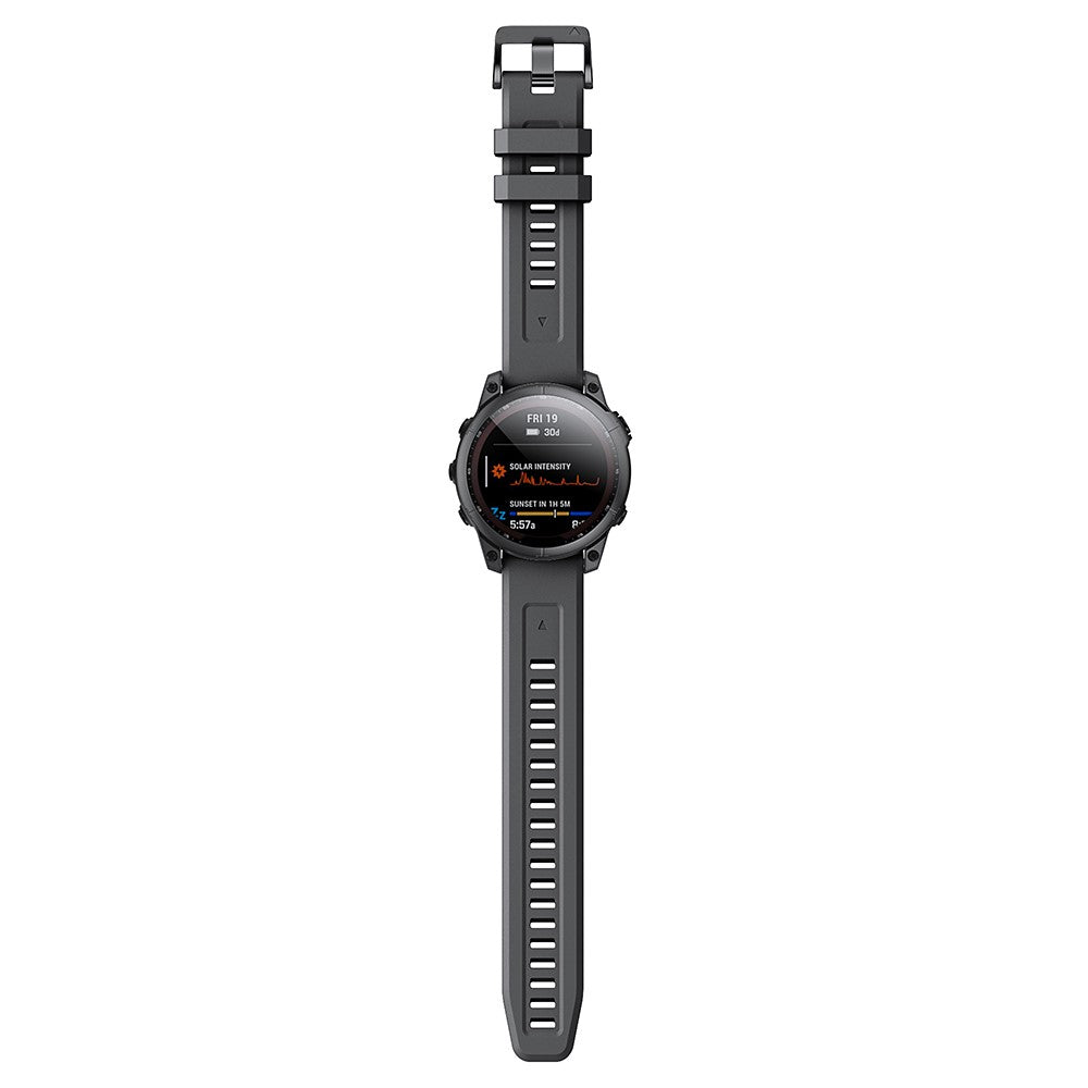 Very Cool Garmin Smartwatch Silicone Universel Strap - Black#serie_1