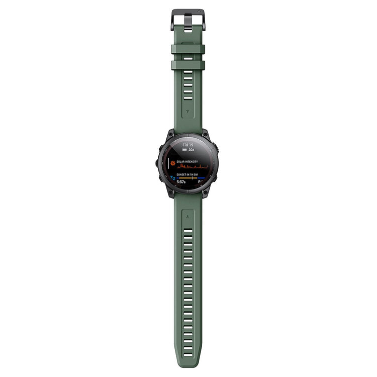 Very Cool Garmin Smartwatch Silicone Universel Strap - Green#serie_11