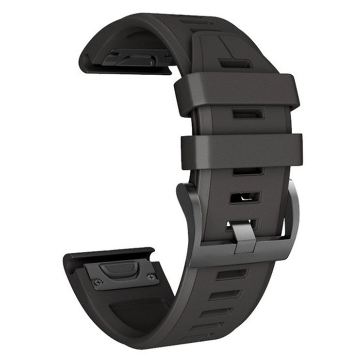 Very Beautiful Garmin Smartwatch Silicone Universel Strap - Black#serie_1