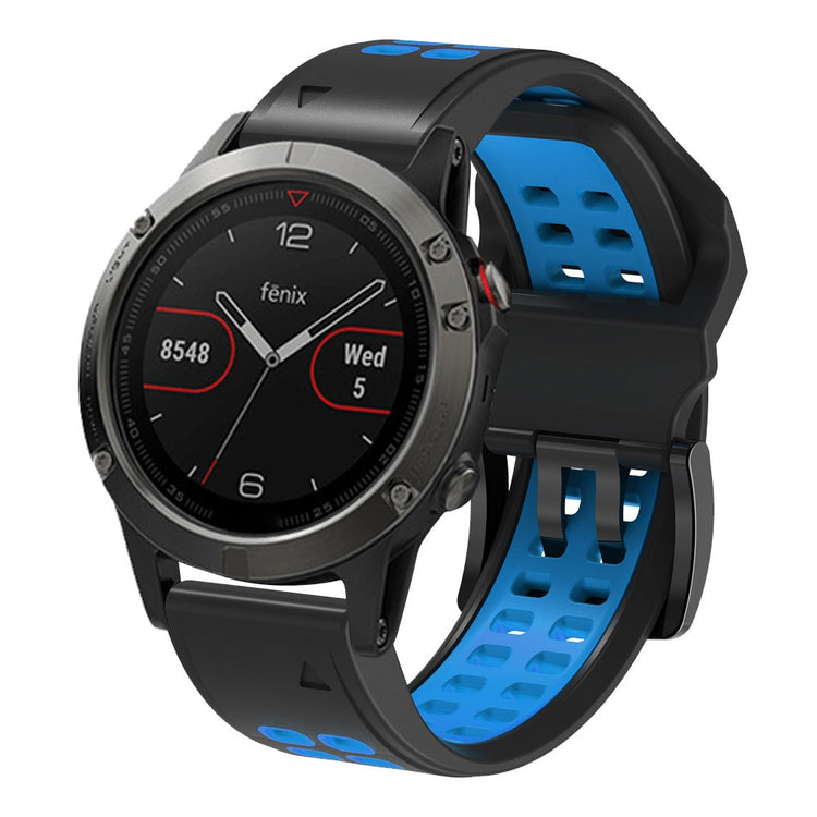 Incredibly Sweet Garmin Smartwatch Silicone Universel Strap - Blue#serie_7